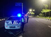 Patroli Satlantas Polres Lombok Barat di Bypass BIL 2