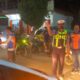 Satlantas Polres Bima Kabupaten Gelar Pengamanan PAM Jalur Keberangkatan Jamaah Calon Haji di Kecamatan Bolo