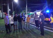 Polsek Asakota Gelar Patroli Cipkon Blue Light, Jaga Kamtibmas Tetap Kondusif
