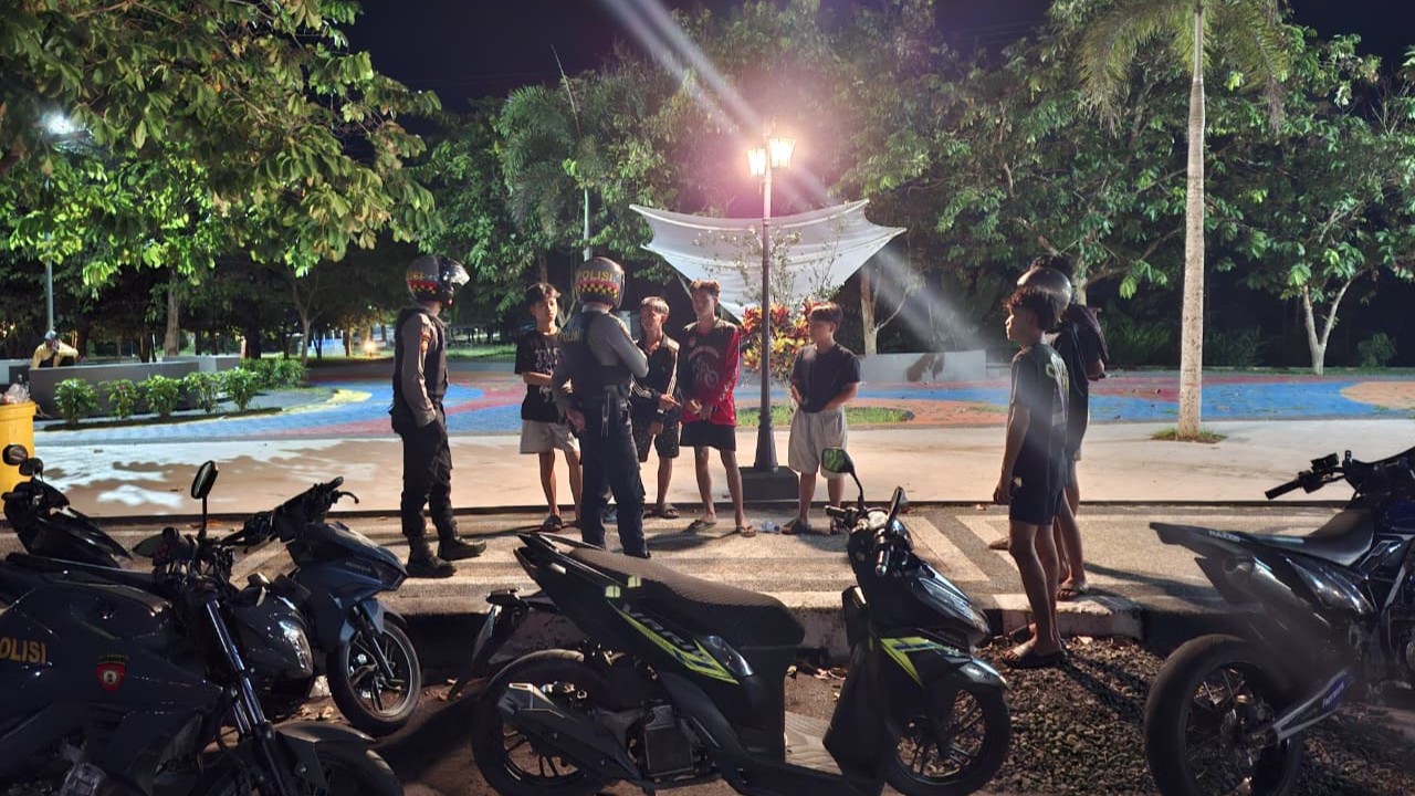 Patroli Perintis Presisi Antisipasi 3C di Lombok Barat