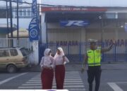 Personel Satlantas Polres Bima Kota Laksanakan Rawan Pagi/Strong Point, Wujudkan Lalu Lintas Lancar dan Aman