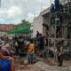 Sinergitas TNI-Polri dan Warga, Pembangunan Masjid Babul Hasanah di Desa Bugis Bergotong Royong