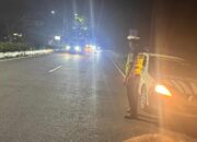 Satlantas Polres Lombok Barat Amankan Jalur Bypass