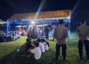 Pasar Malam UMKM Gerung Dijaga Ketat Polsek Gerung