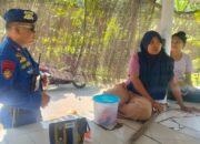 Polres Lombok Barat Jaga Kamtibmas di Pantai Senggigi