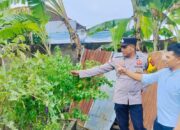 Ketahanan Pangan Polsek Labuapi Ajak Warga Manfaatkan Lahan