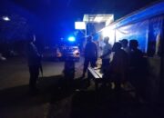 Jaga Kamtibmas Tetap Kondusif, Polsek Ambalawi Gelar Patroli Blue Light