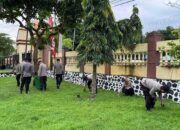Sambut HUT Bhayangkara ke-80, Polres Bima Kota Laksanakan Kurve Giat Indonesia Asri