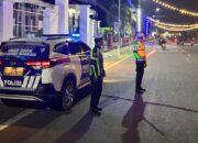 Blue Light Patrol Sat Lantas Polres Bima Kota Antisipasi Balap Liar di Jalan Soekarno-Hatta