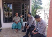 KASAT BINMAS POLRES DOMPU AJAK TOKOH MASYARAKAT DESA O’O JAGA KAMTIBMAS DAN HINDARI AKSI PEMBLOKIRAN JALAN