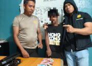 POLSEK HU’U AMANKAN TERDUGA PELAKU PENCURIAN KOTAK AMAL DI KAWASAN WISATA LAKEY