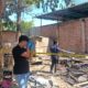 Satu Unit Warung Gado gado di Desa Cenggu Terbakar, Satreskrim Polres Bima Kabupaten Terjunkan Unit Inafis Lakukan Olah TKP