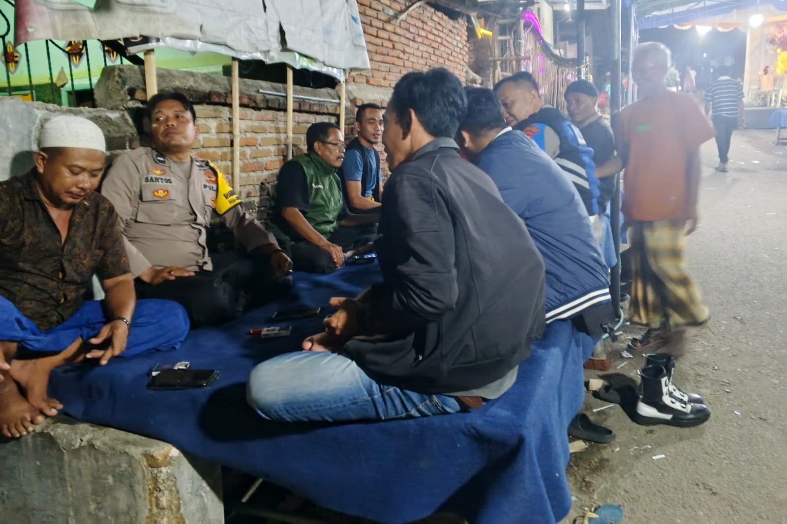 Jaga Kamtibmas, Personel Polsek Kuripan Sisir Wilayah Rawan