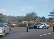 Rawan Sore, Satlantas Polres Bima Kabupaten Laksanakan Penjagaan dan Pengaturan Arus Lalulintas di Jam Sibuk