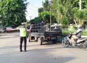 SAT LANTAS POLRES DOMPU GELAR RAWAN PAGI DAN STRONG POINT, HADIRKAN PELAYANAN PRIMA DEMI KELANCARAN ARUS LALU LINTAS