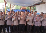 Kapolres Bima Kabupaten di Dampingi Ketua Bhayangkari Cabang Bima Menggelar Kunker di Mapolsek Monta ini Pesannya