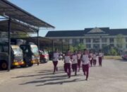 Sabtu Sehat, Polres Bima Kota Gelar Olahraga Bersama untuk Tingkatkan Kebugaran dan Kekompakan Personel