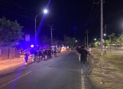 Langkah Antisipasi Cegah dini Potensi Gangguan Kamtibmas, Polres Bima Kabupaten Kembali Menggelar Patroli Strong Point