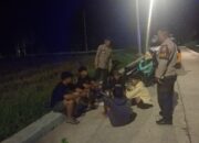 Cegah Tindak Kriminalitas, Polsek Plampang Gelar Patroli Blue Light di Wilayah Hukum Plampang dan Maronge