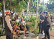 Antisipasi Kriminalitas Dini Hari, Polres Lombok Barat Intensifkan Patroli di Giri Menang Park