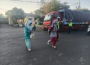 Unit Lantas Polsek Rasanae Barat Laksanakan Strong Point Pagi, Wujudkan Keamanan dan Kelancaran Lalu Lintas