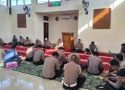 Binrohtal Rutin, Polres Bima Kota Tingkatkan Keimanan dan Integritas Personel Melalui Pembinaan Rohani