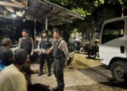 Patroli Perintis Presisi Polres Lombok Barat Sisir Jembatan Gantung Lembar, Tekan Aksi Kriminalitas Dini Hari