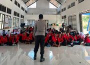“Program Police go to school” Cerdaskan Anak Bangsa dan Cegah Pelajar Terpapar Bahaya Laten Napza, Polsek Bolo Sambangi SMAN I Bolo