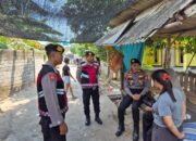 Wujud Nyata Kepedulian, Sat Samapta Polres Lombok Barat Salurkan Sembako untuk Lansia di Dusun Jakem