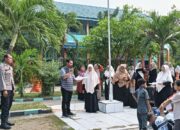 Bhabinkamtibmas Kelurahan Kandai Dua Edukasi Bahaya Narkoba kepada Siswa Baru SDN 07 Woja