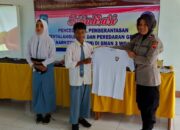 Sat Binmas Polres Dompu Edukasi Pelajar SMAN 3 Woja tentang Bahaya Narkoba dan Kenakalan Remaja