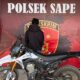 Polsek Sape Berhasil Ungkap Kasus Penggelapan Sepeda Motor CRF, Terduga Pelaku dan Barang Bukti Diamankan