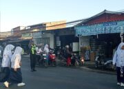 Satlantas Polres Dompu Intensifkan Strong Point Pagi, Wujudkan Kamseltibcarlantas yang Aman dan Humanis
