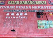 Satresnarkoba Polres Bima Kota Ringkus Terduga Pengedar, 34 Paket Shabu Seberat 54,71 Gram Disita
