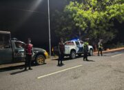 Hadirkan Rasa Aman, Piket Gabungan Fungsi Polres Bima Kabupaten Gelar Patroli Humanis di Malam Hari