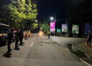 Jaga Stabilitas Kamtibmas di Wilayah Hukumnya, Pamapta Polres Bima Kabupaten Gelar Patroli Malam di Jam Rawan