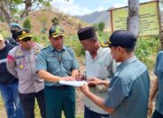 Polres Bima Kabupaten, Gelar Pengamanan Eksekusi Lahan OLeh Pengadilan Negeri Raba Bima