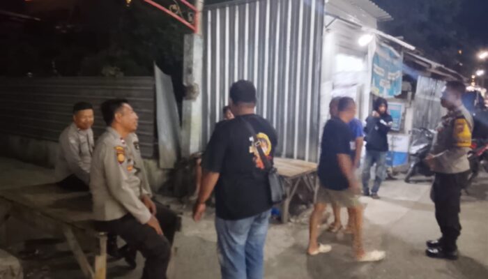 Patroli Blue Light Polsek Rasanae Barat Intensifkan Cegah Gangguan Kamtibmas di Wilayah Hukum Polres Bima Kota