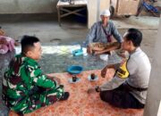 Bhabinkamtibmas dan Babinsa Bersinergi Sambangi Warga Dusun Batu Rangkep, Jaga Kamtibmas Tetap Kondusif