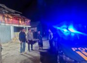 Cegah Tindak Kriminal, Personel Polsek Terara Gelar Patroli Blue Light Dini Hari