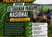 Polsek Tambakboyo Polres Tuban Turun Cek Tanaman jagung Warga di Desa Ngulahan
