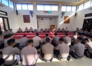 Binrohtal Rutin, Polres Bima Kota Perkuat Keimanan dan Integritas Personel