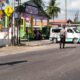 Kapolsek Alas Barat Pimpin Langsung Pengamanan Lomba Gerak Jalan 162 Regu Tingkat SMA, Instansi, dan Umum