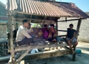 Bhabinkamtibmas Polsek Hu’u Sambangi Warga Dusun Langudi