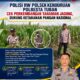POLISI RW POLSEK KENDURUAN POLRESTA TUBAN CEK PERKEMBANGAN TANAMAN JAGUNG, DUKUNG KETAHANAN PANGAN NASIONAL