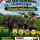 BHABINKAMTIBMAS DESA PACING POLSEK PARENGAN POLRESTA TUBAN SAMBANG PETANI UNTUK MENDUKUNG KETAHANAN PANGAN DAN ASTACITA PRESIDEN RI